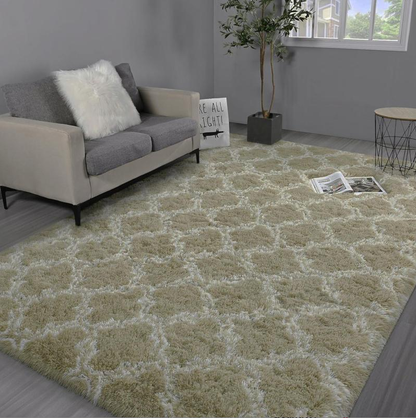 Plush Floor Mat  Decorative Area Rug
